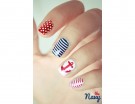 Look pin up marinarette per le unghie