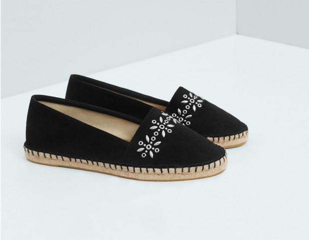 Espadrillas con borchiette