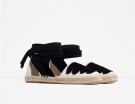 Espadrillas con lacci da legare alla caviglia