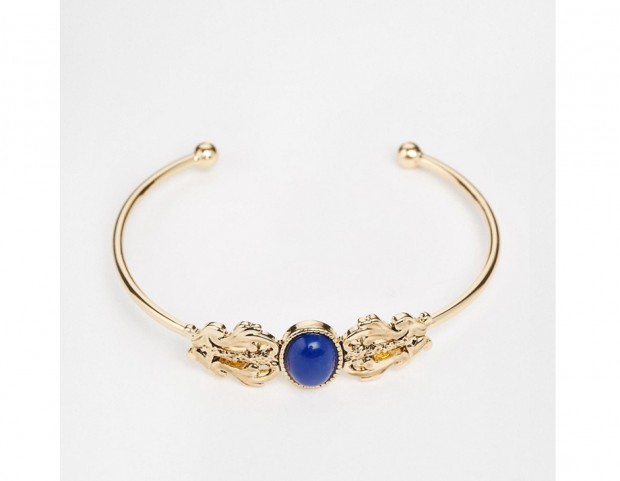Bracciale rigido con gemma
