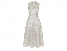 Abito midi jacquard