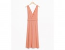 Midi dress color corallo