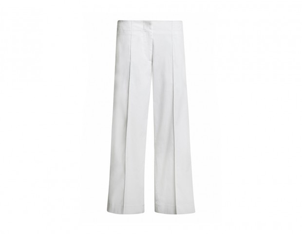 Pantaloni bianchi a sigaretta