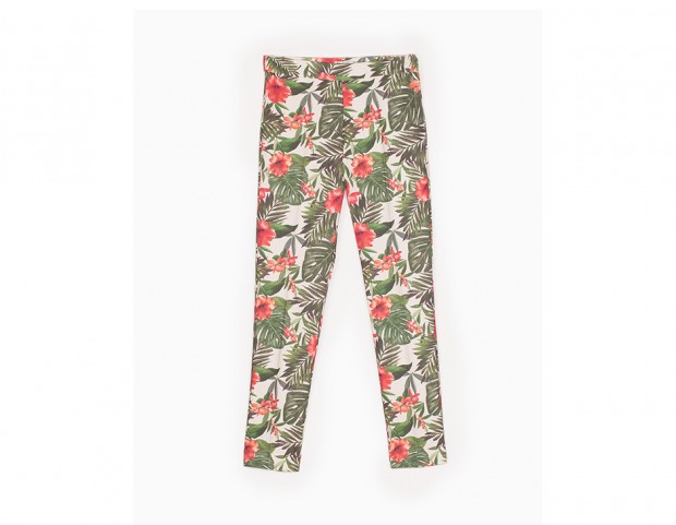 Pantaloni dalla stampa floreale