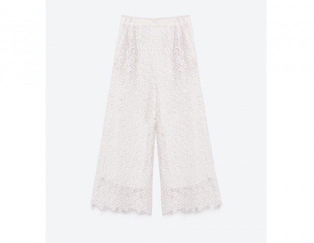 Panta culotte in pizzo