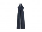 Jumpsuit con scollo a V
