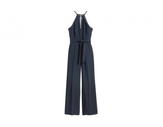 Jumpsuit con scollo a V