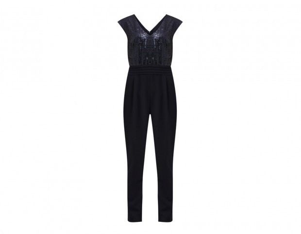 Jumpsuit con paillettes