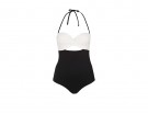 Costume intero bicolor