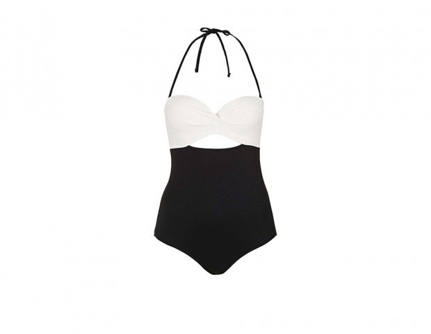 Costume intero bicolor