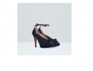 Pumps open toe con cinturino