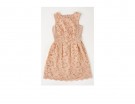 Minidress in pizzo e seta