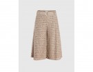 Culotte pants di pizzo con cintura in vita