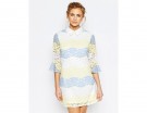 Minidress con colletto bon ton