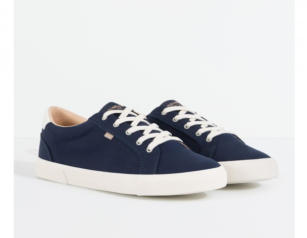 Basic, in tela blu navy