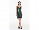 Abito a sottoveste con paillettes