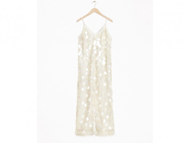 Maxi dress con paillettes
