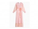 Longdress di seta a fiori