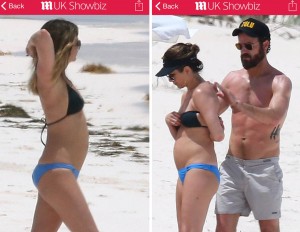 Jennifer Aniston incinta alle Bahamas?