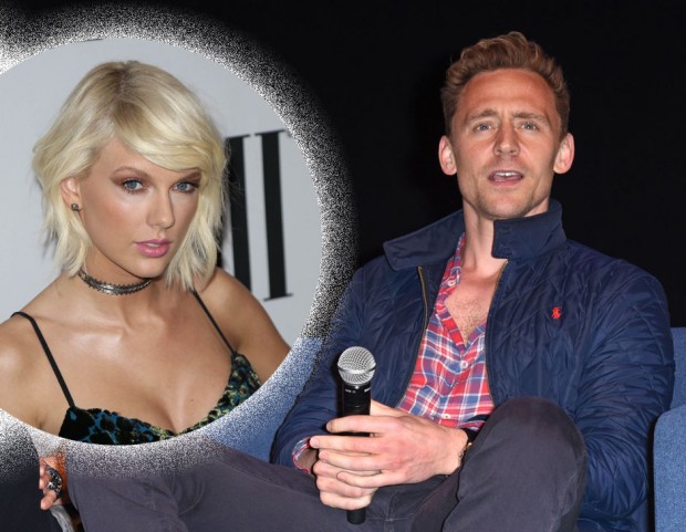 La cantante Taylor Swift e l’attore britannico Tom Hiddleston: