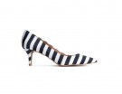 A righe, con kitten heel
