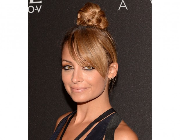 Top knot intrecciato