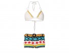 Bikini con slip a pantaloncino