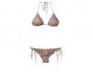 Bikini a triangolo stampato