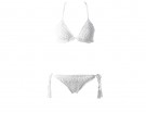 Bikini ricamato con laccetti