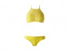 Bikini giallo lavorato