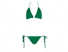Bikini verde all’uncinetto