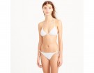 Bikini bianco ricamato