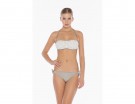 Bikini con fascia macramè