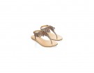 Sandali flat con le frange