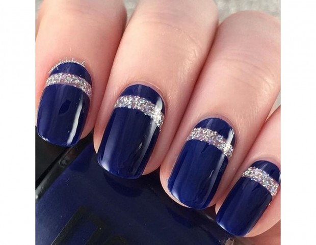 Stunning Bleu Clair Nail Art Designs - wide 2