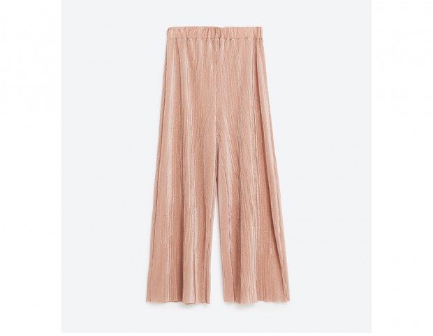 Culotte pants plissé