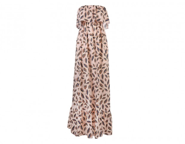 Maxi dress a balze