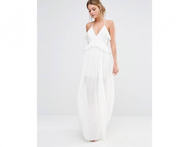 Longdress plissé