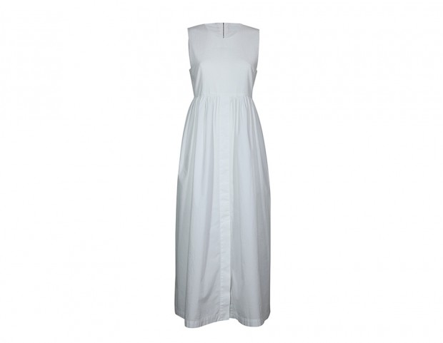 Longdress in popeline di cotone