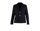 Blazer con bottoni dorati