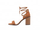Sandali effetto suede