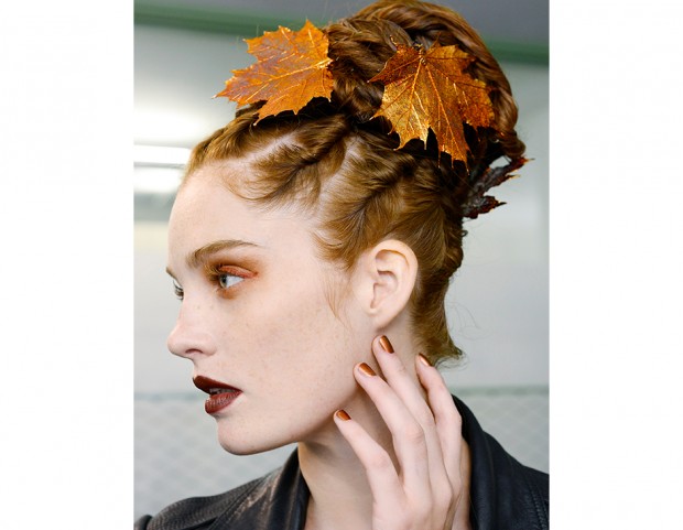 Chignon con twist