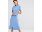 Midi dress con spacco