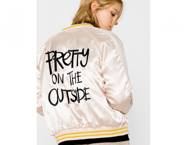 Bomber satin