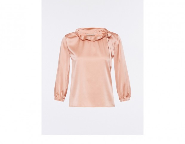 Blusa con rouches