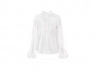 Camicia con maniche a sbuffo