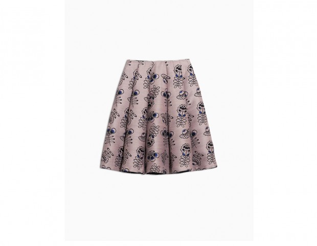 Minigonna jacquard