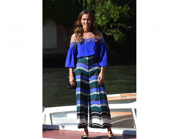 Matilda Lutz in Fendi a Venezia