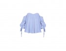 Blusa con spalline scese