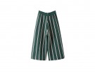 Cropped pants a righe